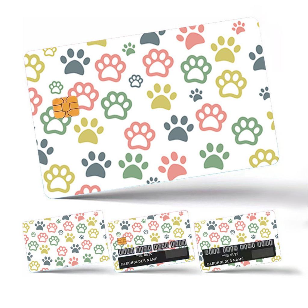 Bank Credit Card Sticker, Bus Card Student Meal Card Decoration, Decal Skin, Glossy Or Credit Card Cover, Chip Cutting