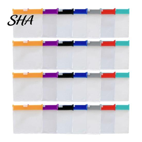 Mini Travel Pill Holder Slide Lock Medicine Bags, Compact Pouch Set, Self-sealing Zipper Reusable EVA Waterproof Storage Bag, for Small Items