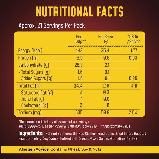 МастерЧау 2X Острое сычуаньское масло чили (170г) | Очень Острое | Сделано с Сычуаньским Перцем, Хрустящим Чесноком и Красным Перцем Чили | Универсальная Приправа