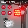 BUCKLOS Ультралегкий велосипедный передний задний фонарь светодиодный фонарь для велосипеда USB перезаряжаемый велосипедный задний фонарь фара велосипедный фонарь комплект