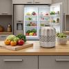 Refrigerator Odor-Eliminator Reusable - Food-Safe Fridge Deodorizer Box for Strong Smells, Extends Freshness, Compact Kitchen Essential