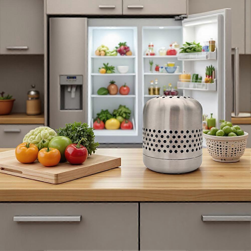 Refrigerator Odor-Eliminator Reusable - Food-Safe Fridge Deodorizer Box for Strong Smells, Extends Freshness, Compact Kitchen Essential