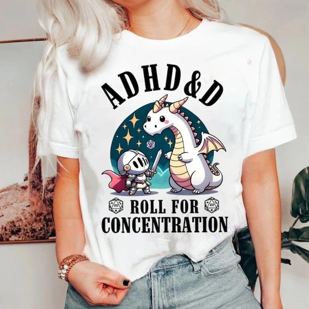 Rogue Adhd&D Roll RPG DnD Class T Shirt Board Game D&D Character Dungeons and Dragons Graphic Printed T-shirt Casual Man Tees
