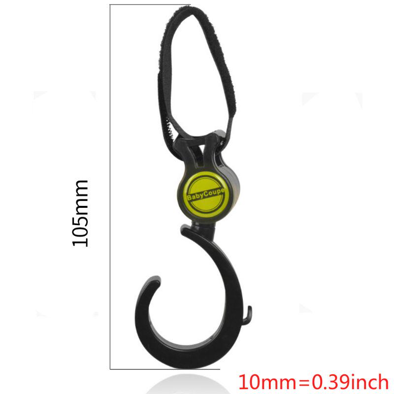 Крючок для детской коляски Многофункциональный 360 Корзина Ремешок Сумка Вешалка Аксессуары