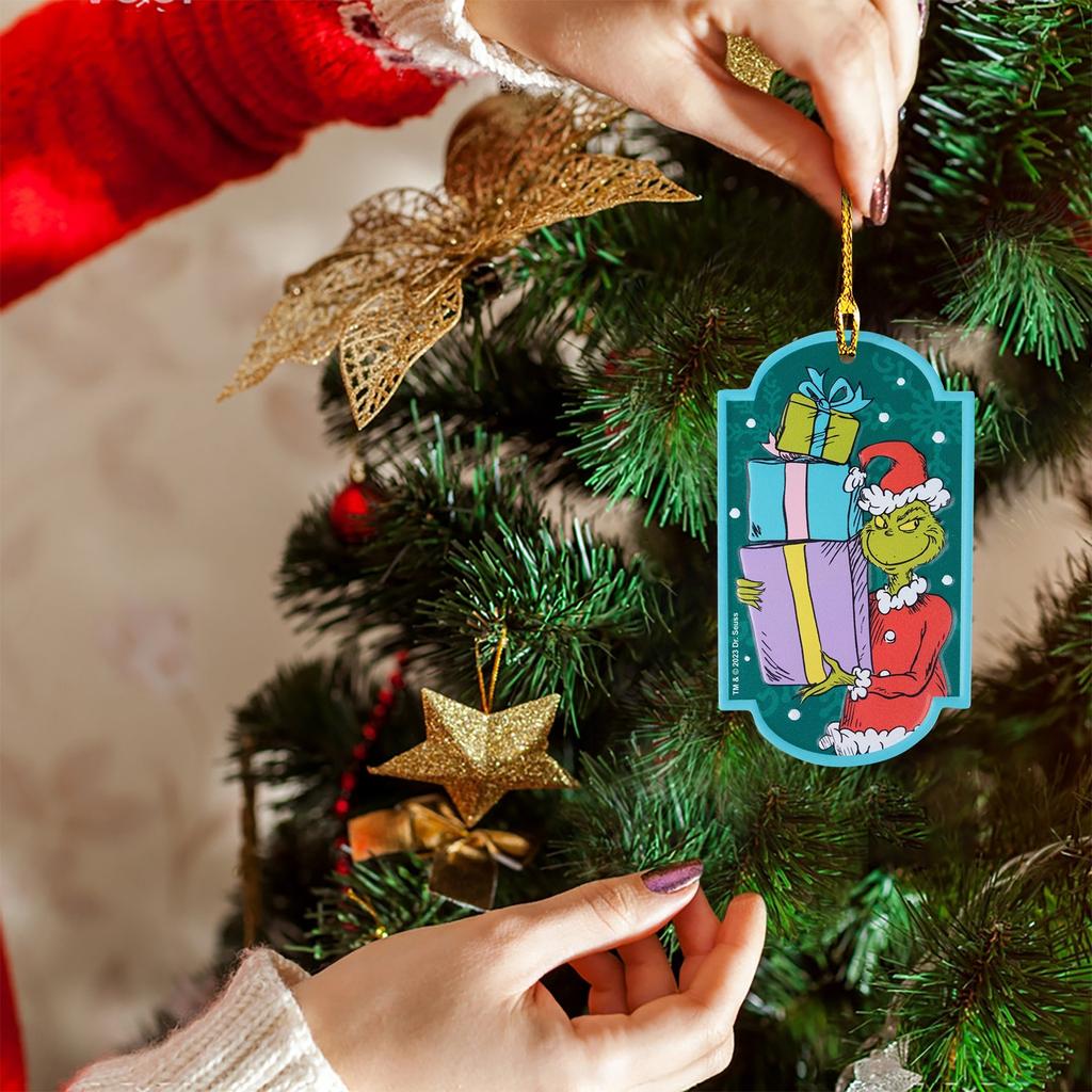 Рождественские украшения, акриловые подвесные рождественские украшения для дома, автомобиля, рюкзака, кулона, подарок для детей