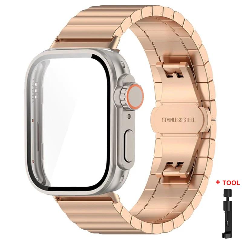 Чехол+Нержавеющая сталь Для Huawei Watch Fit4/Fit 4Pro Защитный До Ультра Чехол Металлический Ремешок Для Huawei Watch Fit 3 только чехол