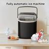 105W Fully Automatic Ice Cube Making Machine Small Milk Tea Shop Commercial Ice Maker Household Intelligence Ice Making Machine