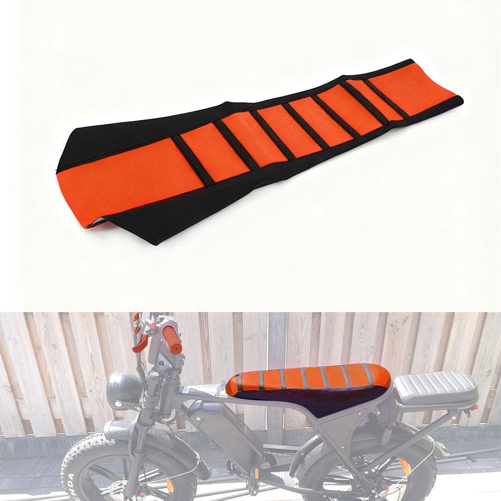 Универсальная накидка на сиденье мотоцикла Ebike Резиновая ткань Водонепроницаемая Для KTM Q20 Honda Yamaha Suzuki Kawasaki 50-500cc EXC SX YZF KXF