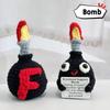 Handmade Crochet F-Bomb Emotional Support Doll Xtmas Birthday Gift Desk