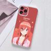 Nakano Ichika Miku Itsuki Nino Yotsuba Cover for Motorola Moto G13 G14 G53 G54 G62 G72 G82 G84 E13 E20 G42 G32 G23 G22 Case
