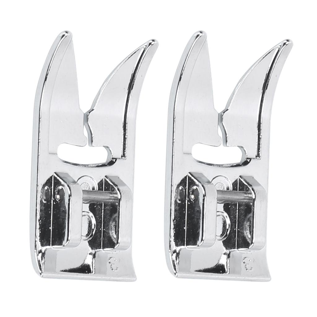 2Pcs Presser Foot Wear Resistance Stainless Steel Sewing Tools for Replace Old Sewing Machine Accessories