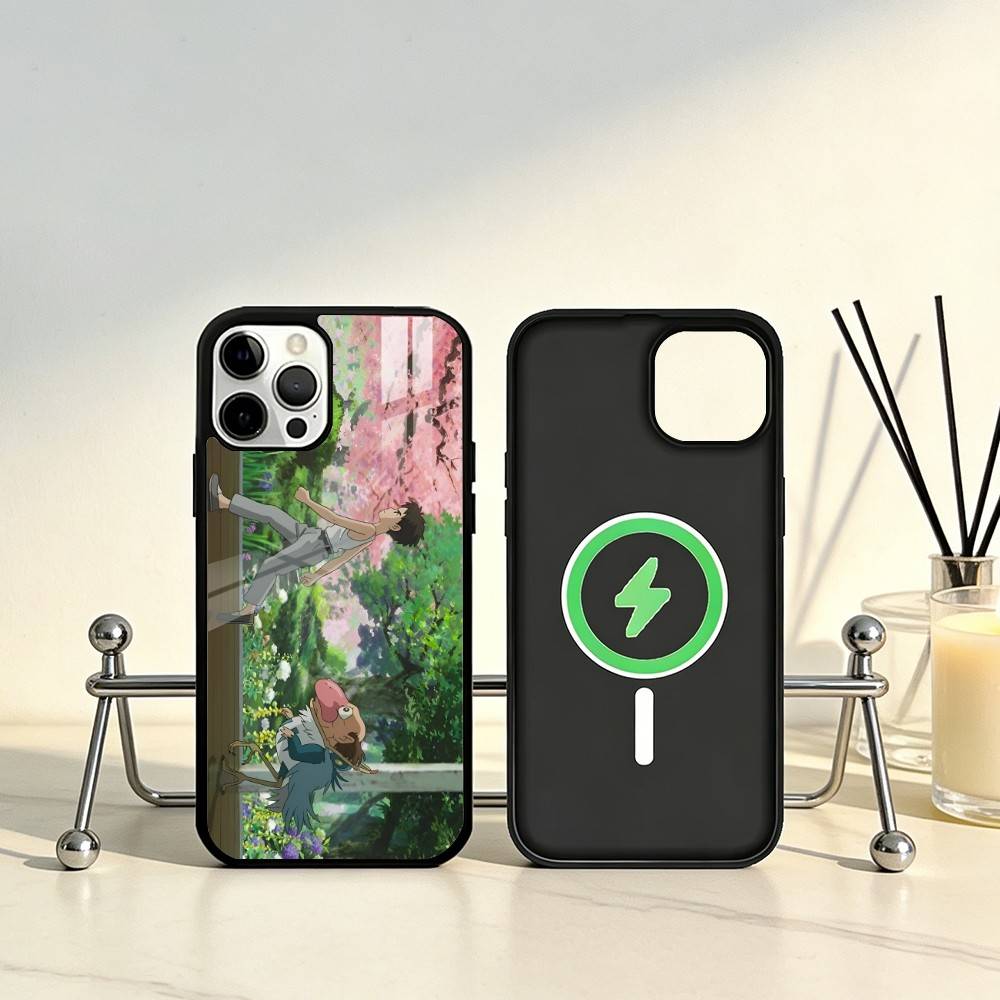 The Boy and the Heron Phone Case For iPhone17,16,15,14,13,12,11 Plus,Pro Max Magnetic For Magsafe Wireless Charging