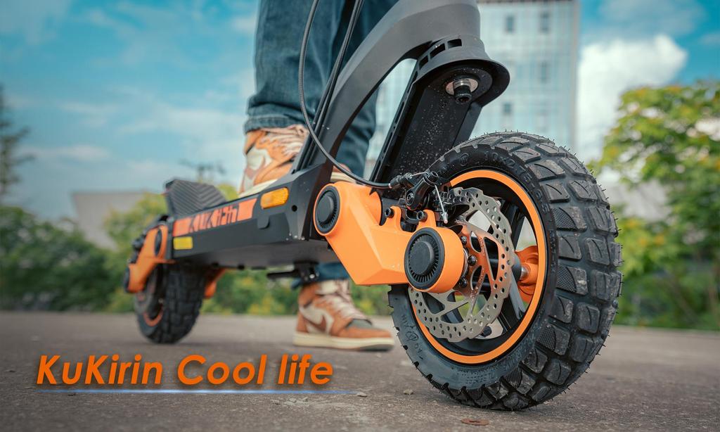 Folding Electric Scooter Kukirin G3 1200W Motor 52V18Ah Lithium Battery 50km/h Max Speed 63km Max Range
