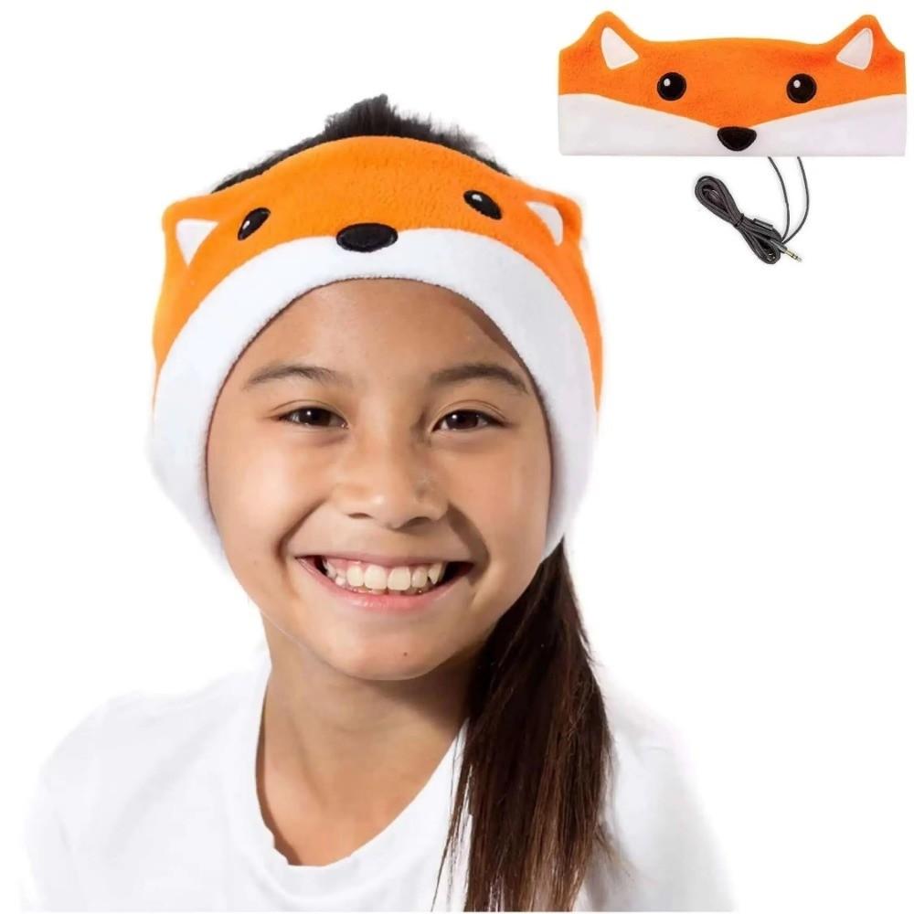 Thin Speakers Bluetooth Headphones Eye Mask Soft Plush Speakers Headband Not-in-Ear Design