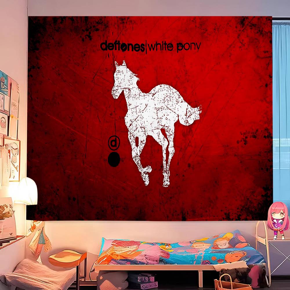 Band DDeftones Music DIY Wall Tapestry For Living Room Home Dorm Decor Wall Art Decor