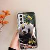 Чехол для телефона Panda Baby, Семья гигантских панд, Прозрачный чехол для Samsung S26 Ultra Galaxy S25 Edge S24 S23 FE S21 Plus S20 S22 S10, Крышка Pat