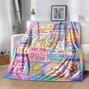 Happy 16th Birthday Celebration Blanket Soft & Cozy Great for Chair Bedding Livingroom Four Seasons Universal Modern Style