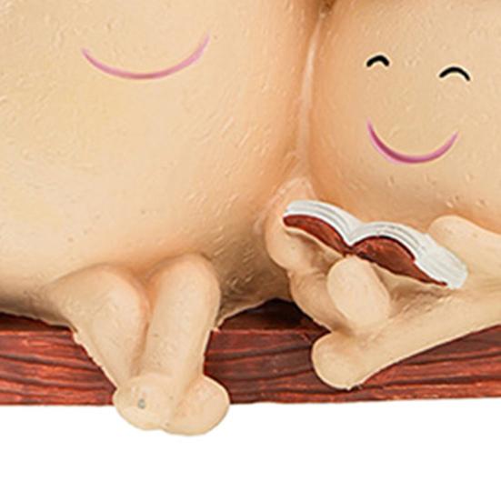 Горшок для цветов с изображением улыбающегося лица, смоляной, с изображением головы дамы, с изображением лица девушки, цветочный горшок с двумя головками, суккулентный горшок с дренажным отверстием для домашнего офиса, балкона