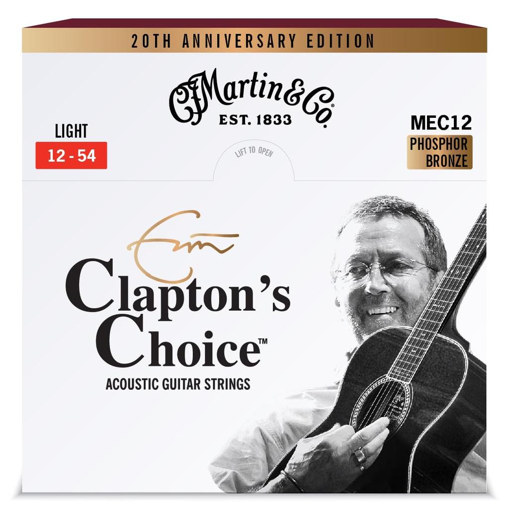 Martin MEC12LTD20 Choice 20th Anniversary Strings Light Gauge Clapton's