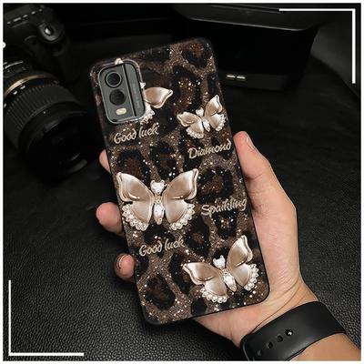 Противопылевой чехол для телефона с граффити для Nokia C32, водонепроницаемый, с полной защитой, из ТПУ, милый, защитный, прочный, противоударный, модный дизайн