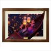 Tenyo [Made In Japan] 200 Piece Jigsaw Puzzle Film Art Gallery Jigsaw Puzzle Disney Tangled (22.5x32cm) D-200-910 Comes with Glue, Spatula, and
