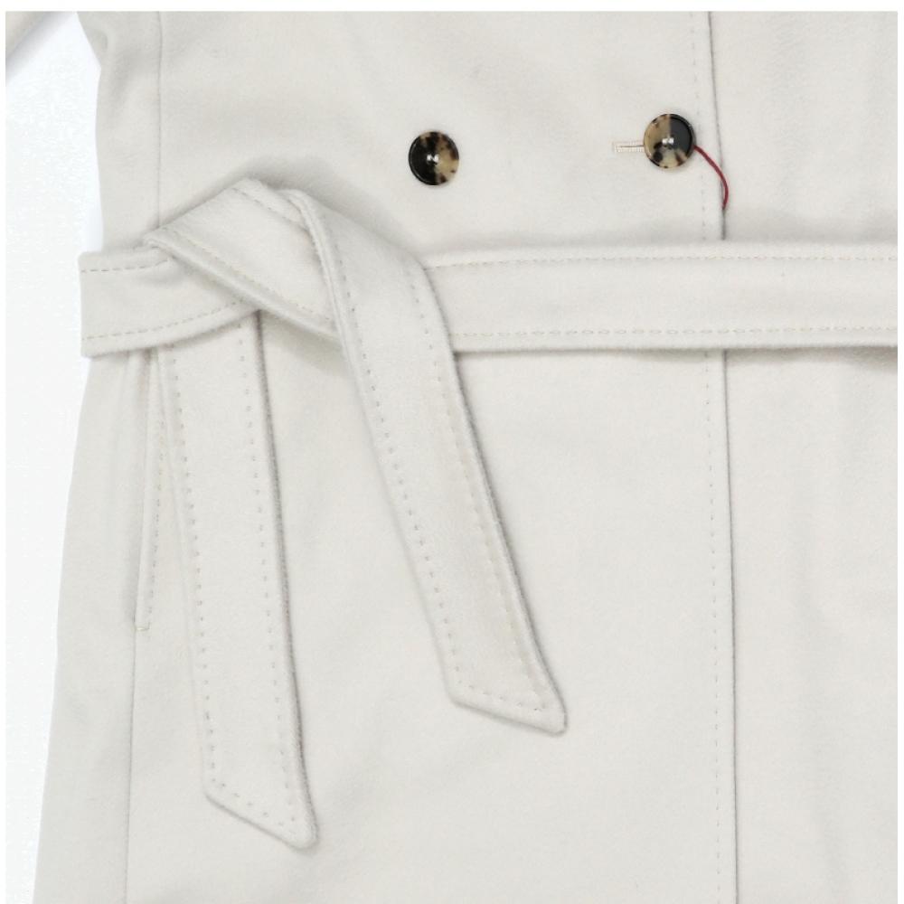 Женское шерстяное пальто Max Mara Bcollage с поясом 2526016051600