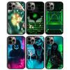 Чехол для телефона Matrix Hacker Задняя крышка для iPhone 17 Air 16 15 14 Plus 11 Pro Max 13 Pro Max 12 Max Coque