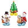 Christmas Foil Balloons Santa Claus Balloon Standding Balloon Christmas Gift Santa Balloon Xmas Party Supplies Home Decortion