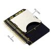 Переходник Sd to Ide 2,5 дюйма, 44 контакта, Sdhc/Sdxc/Mmc to Ide, 2,5 дюйма, 44 контакта, штекерный преобразователь