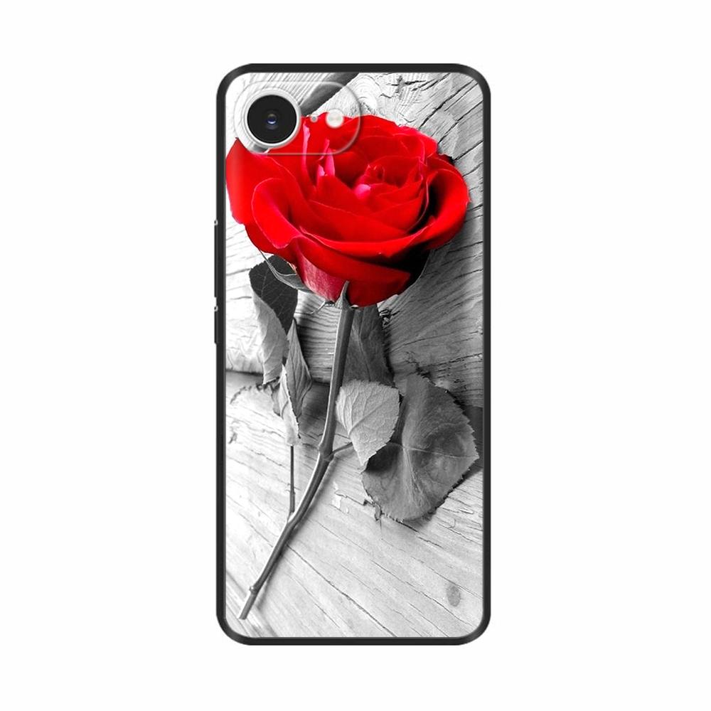 For iPhone 16e Case Black Silicone Painted Case For iPhone 16e Cover TPU Anti-drop Phone Protector Cover For iPhone 16 E Cases