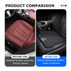 Nappa Leather Car Seat Cushion Anti-slip Breathable Protective Mat For BMW G01 G02 F15 F16 G05 G06 G07 F07 G30 F40 F44 F34 F30 SU5