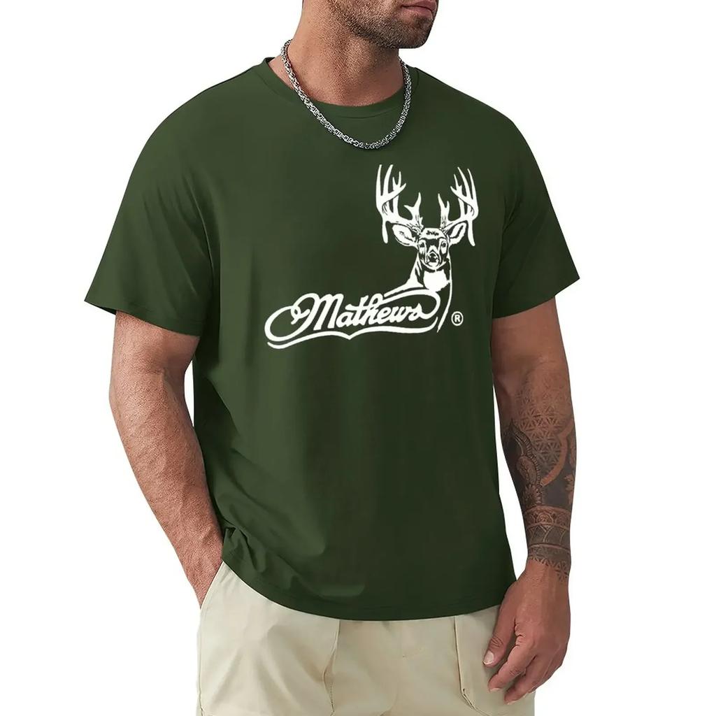 Mathews Archery Deer T-Shirt blacks korean fashion quick drying white graphic t shirts oversized