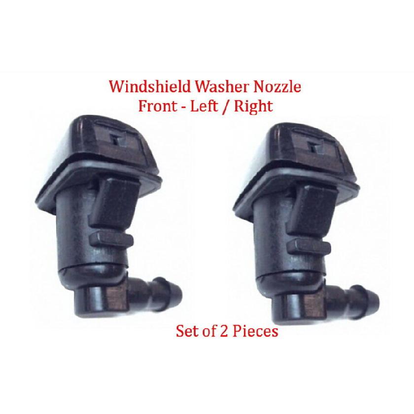 Set 2 Windshield Washer Nozzle Fits:OEM# 8E5Z17603A Fusion MKZ Milan 2008-2012