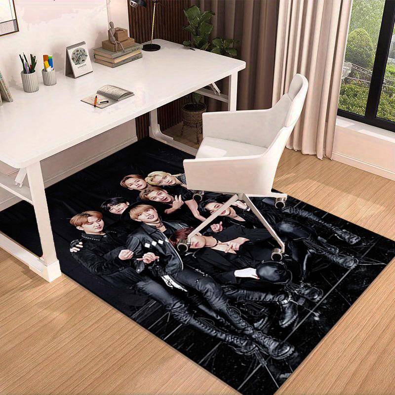 Kpop Stray Carpet, Chair Rug,Rug for Office Bedroom living rooms, Doormat decor Fan Gift Christmas Gift