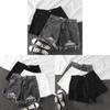 Denim High Waist Shorts With Ripped Fringe For Urban Style And Casual Summer Wear
