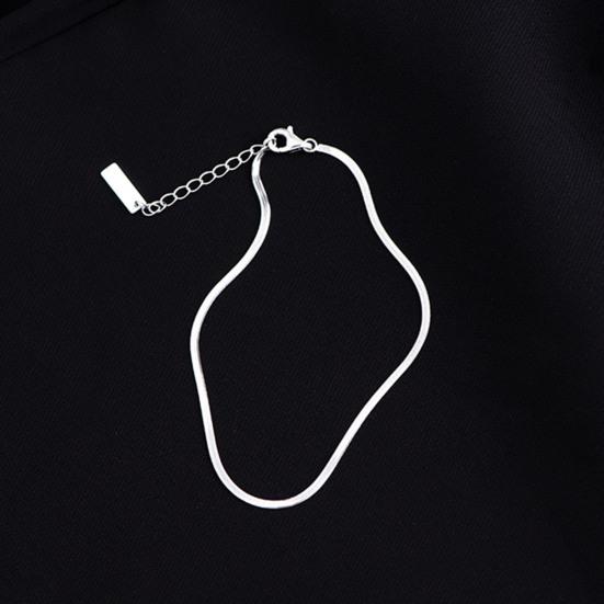 Простой женский ножной браслет, регулируемая длина, цепочка для ног, кулон, браслет для ног, стильный ювелирный подарок