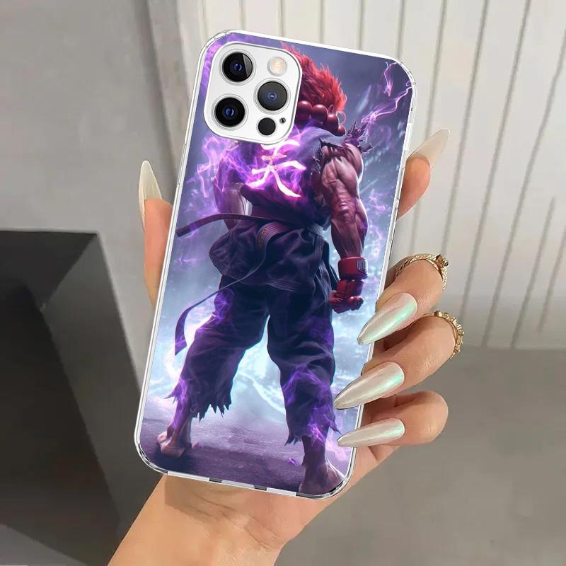 Game S-Street F-FighterS Phone Case for Iphone 17 Air 16 15 Plus 14 13 Mini 12 11 Pro Max 16E 7 8 SE 2020 Soft Funda Print Shell