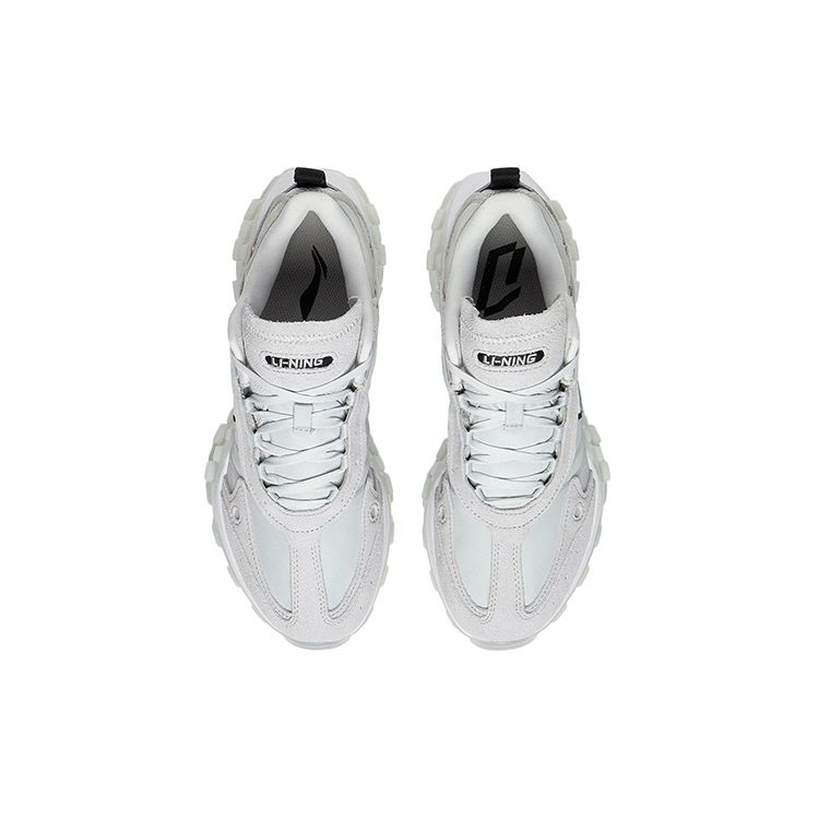 Li-Ning Overload Trendy Sports Casual Shoes Women Sneakers Light-Grey AZGS082-2