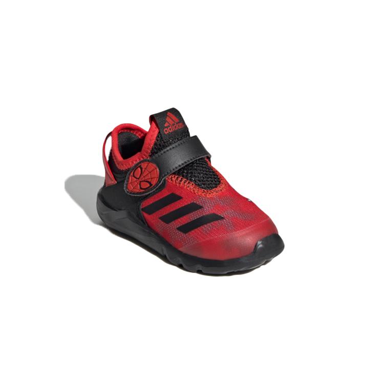 MARVEL x Adidas Activefle Дышащие ботинки средней высоты для малышей Красный Черный Младенцы и малыши FV4264