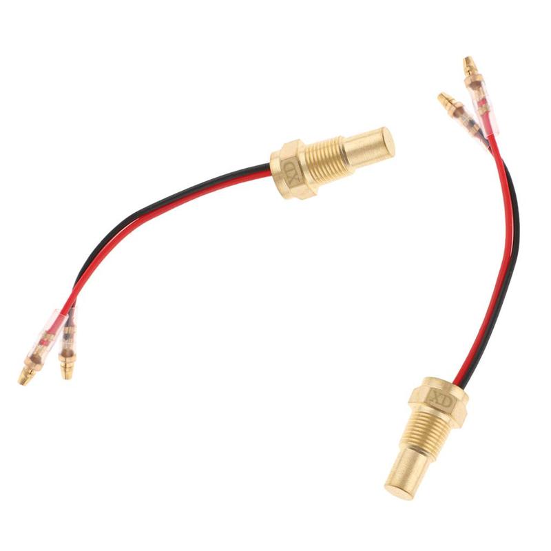 Universal Car Water Temp Gauge Sensor Digital Voltmeter Kit 21mm Plug for Vehicle Temperature Monitoring System