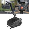 2.6L Bike Trunk Panniers Saddle Seat Bag Carriers with Reflectors Waterproof Hard Shells Bike Bag for Bicycles Rear Rack
