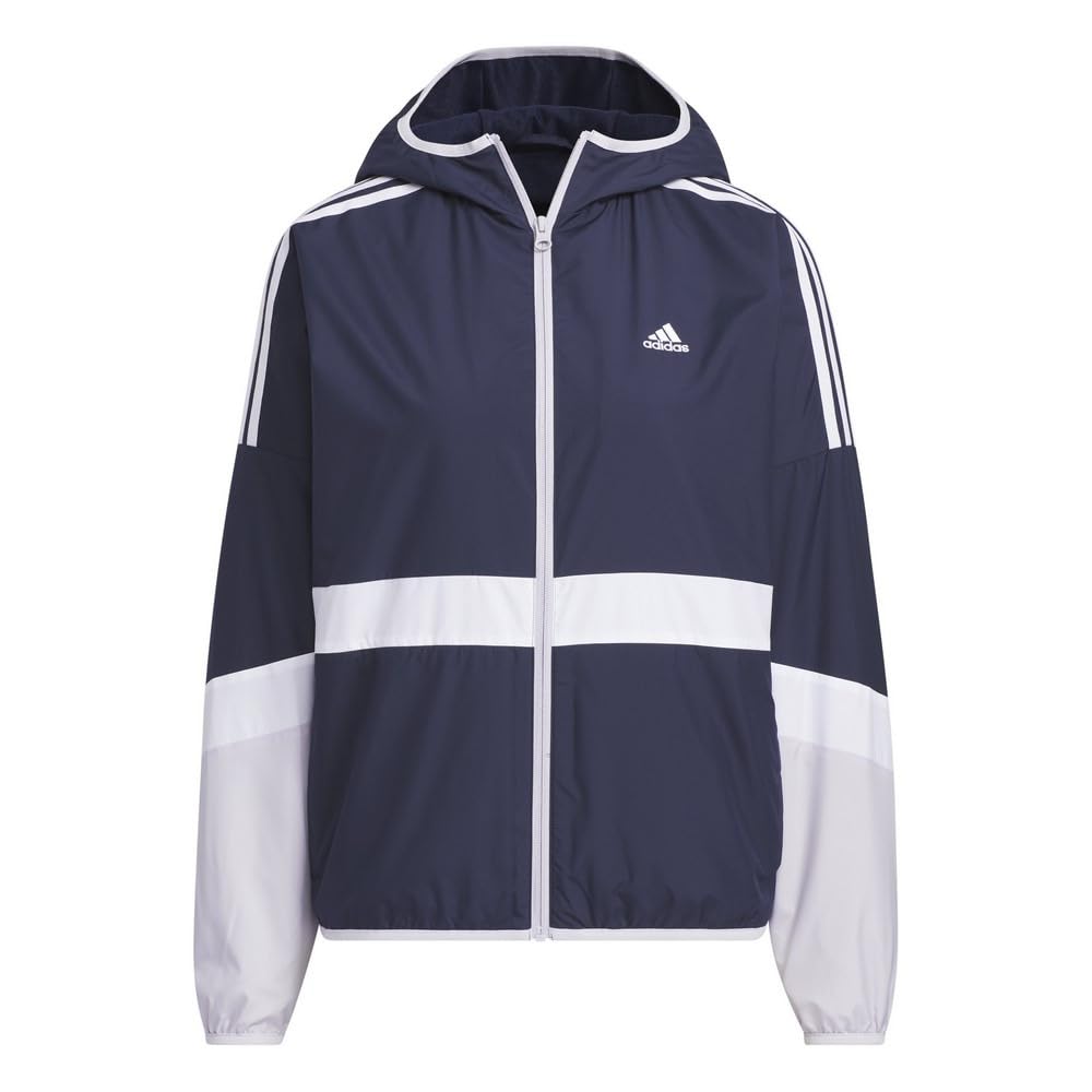 Женский спортивный топ Adidas KTX57 Team Woven Jersey Top цвета Legend Dawn, размер M, цвет Черный/Серебристый (JG3387),