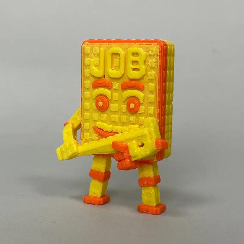 3D-печатные животные «Гниль мозга» Tralalelo Tralala Sharkbricks Подарок для детей Автомобиль Настольный домашний декор