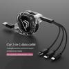 Автомобильный 3-в-1 USB Type-C Порты Быстрое Зарядное Устройство Кабель Питания и Данных Для Citroen Celysee C6 C3 C5 C1 C2 C4 Aircross Picasso Cactus Berlingo