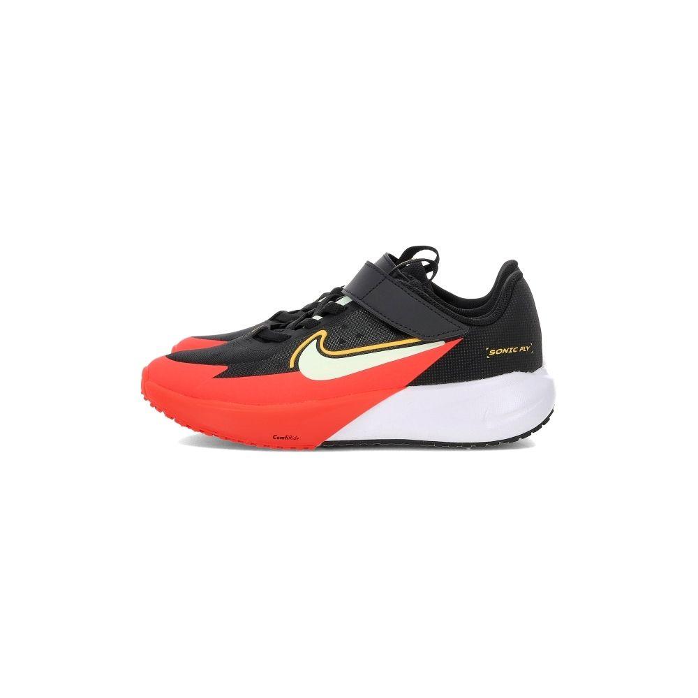Nike SONIC FLY Низкие Беговые Кроссовки Черно-Красные Детские Возраст 3-7 Лет FZ0016-005