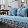 Sofa Cushion New Chinese Style Non-Slip Cover Cover Simple Four Seasons Universal High-End Fashion Backrest Towel Cushion Suit