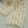 1Yard 18Cm Wide Ruffles Lace Tulle 5 Layesr Pleated Mesh Fabric Fringe Ribbon Lace Collar Edge Trim Dress Guipure Sewing Decor