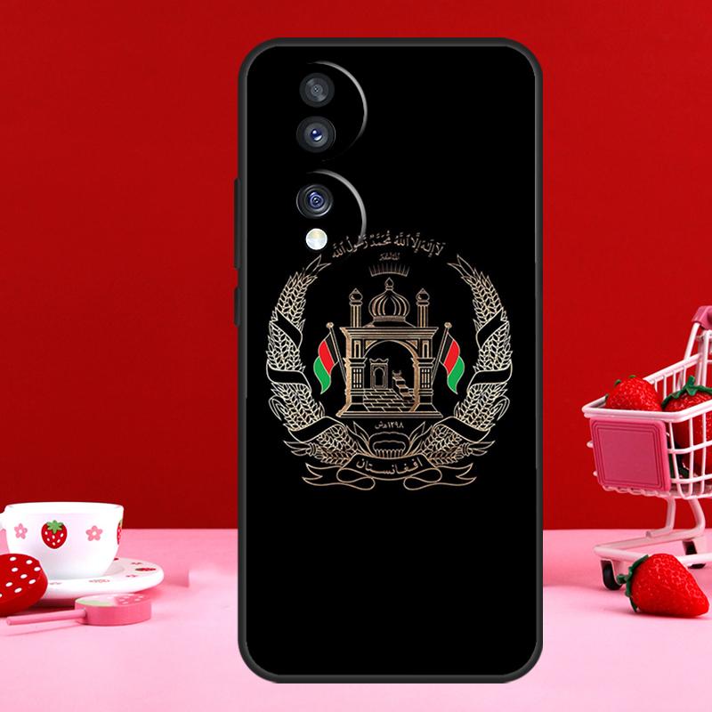 Афганский Афганистан Флаг Баннер Для Honor Magic 7 Lite 6 5 8 Pro Чехол Для Honor Win 200 400 90 70 50 X8b X8c X9a X9b X9c X9d
