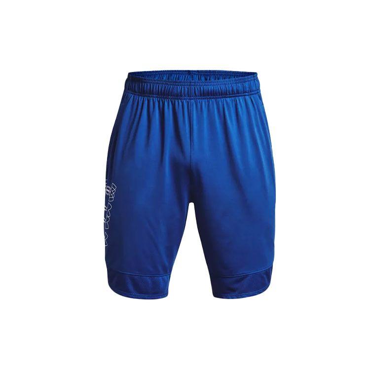 Under Armour Дышащие быстросохнущие повседневные шорты для фитнеса мужские шорты синего цвета 1366163-432