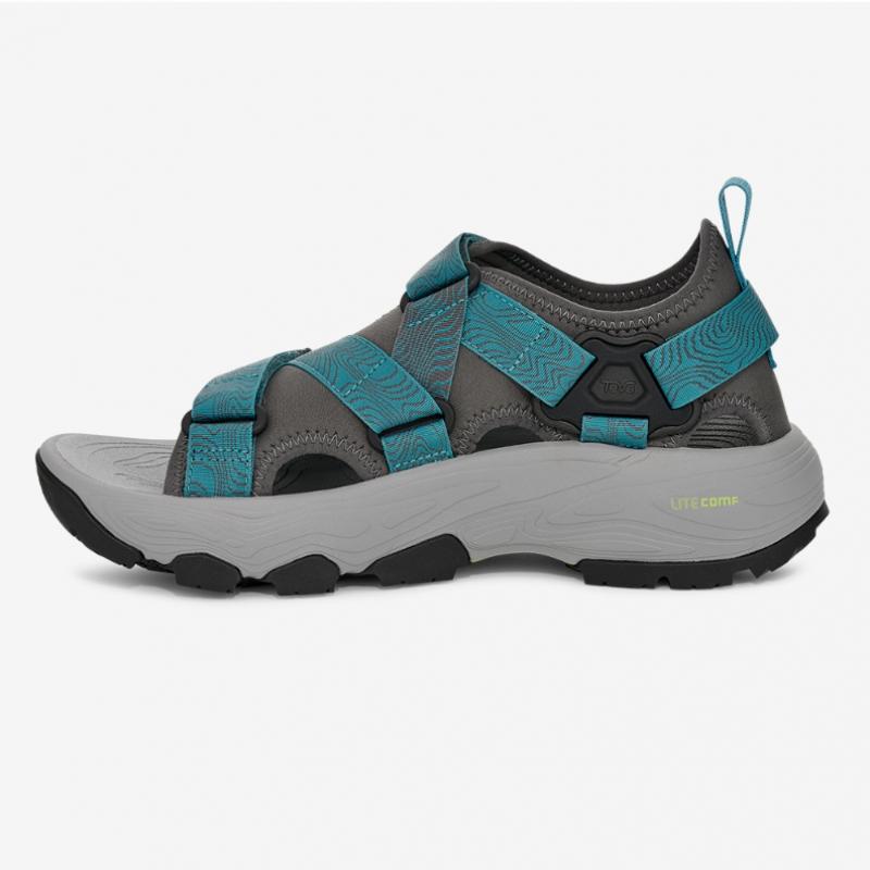 Teva Men S Outdoor Water Sandal Gray Cover Stvm2514770 Dkg